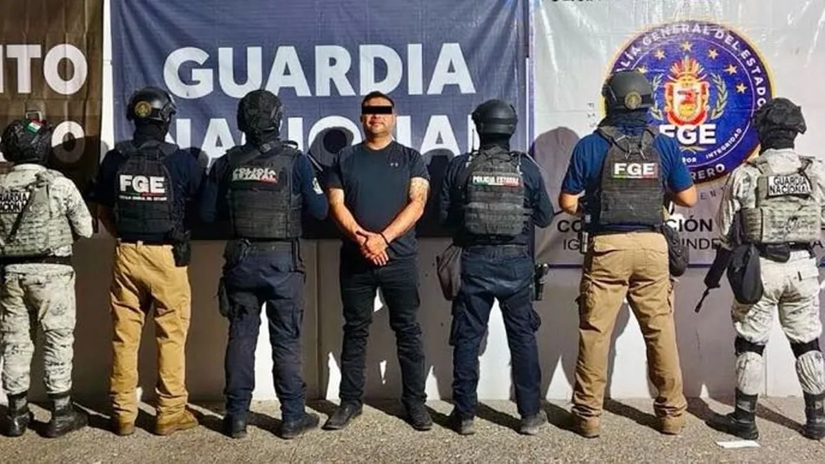 Fiscalía de Guerrero captura a presunto jefe de plaza de "Los Chimalacos", en Copalillo