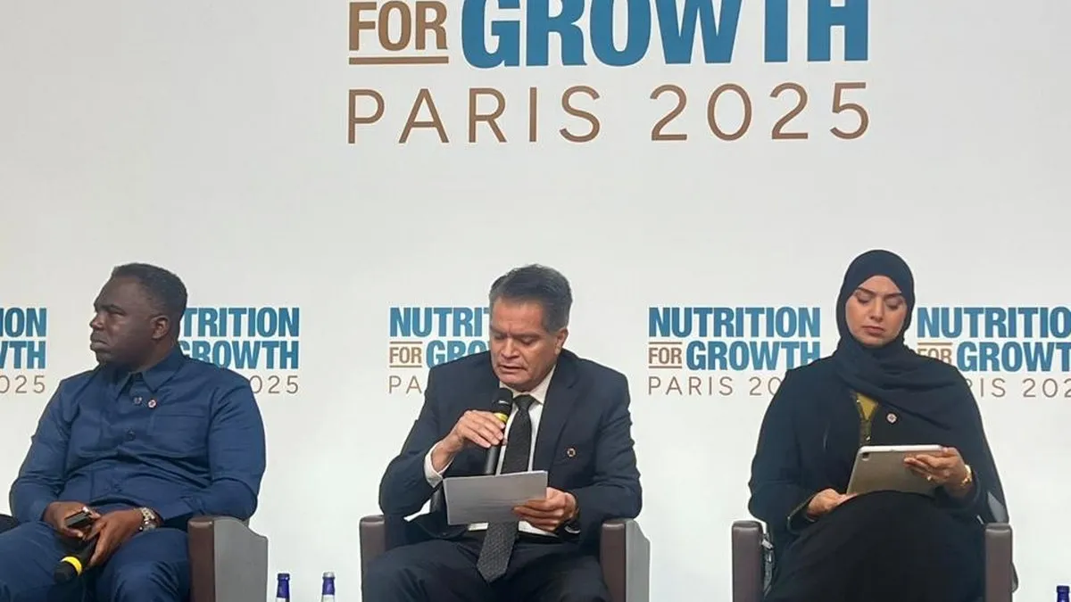 México refuerza su compromiso con la salud en el Nutrition for Growth Paris 2025