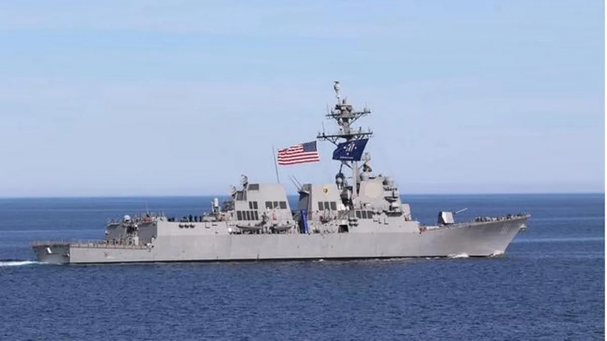 Estados Unidos manda otro buque de guerra cerca de México para resguardar su frontera, dice