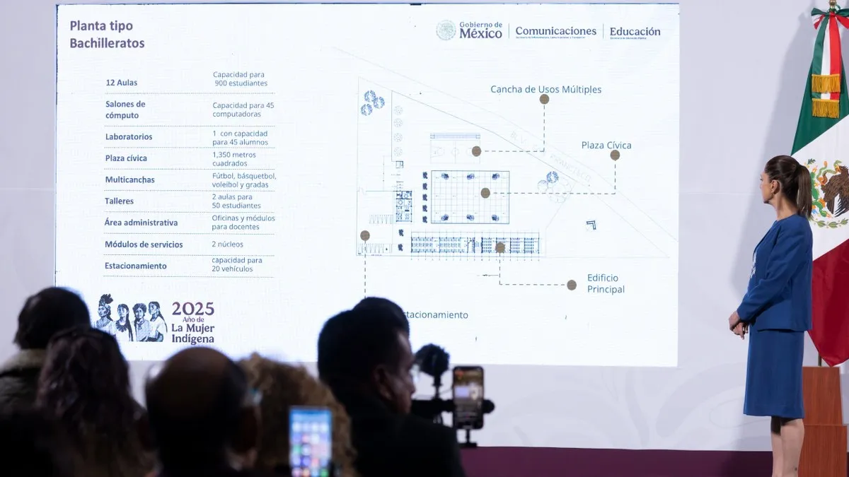 Ampliarán ingreso a la educación media superior con mejor infraestructura: Sheinbaum