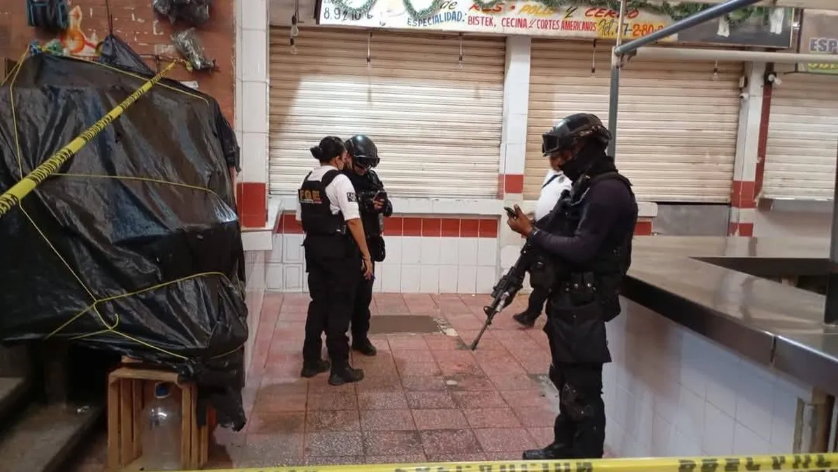 Asesinan a comerciante y a un empleado en ataque armado en mercado de Chilpancingo