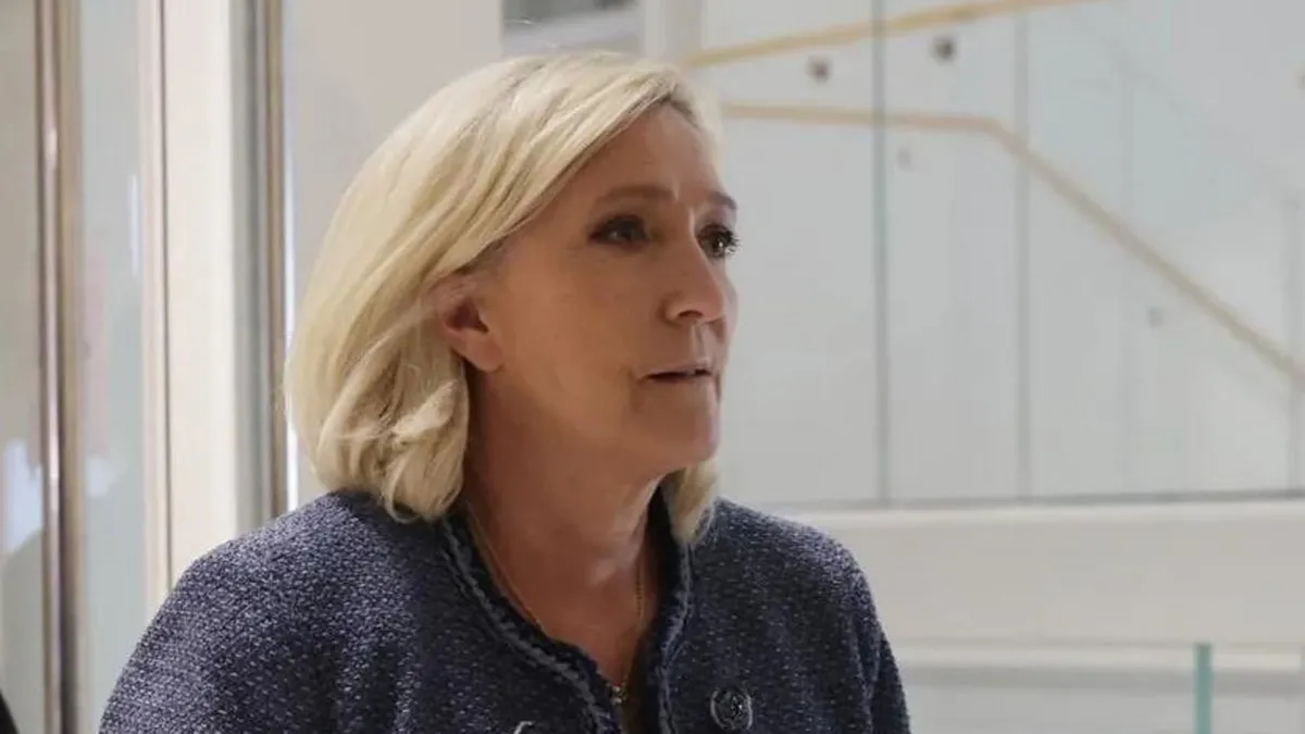 Marine Le Pen, líder de la ultraderecha francesa, condenada a 4 años de cárcel