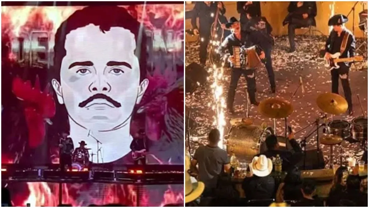 Rinden homenaje a 'El Chapo' y a 'El Mencho' en un concierto en Zapopan, Jalisco