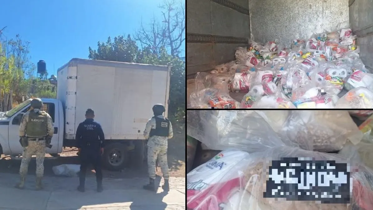 Decomisan 130 narco despensas del CJNG en Michoacán