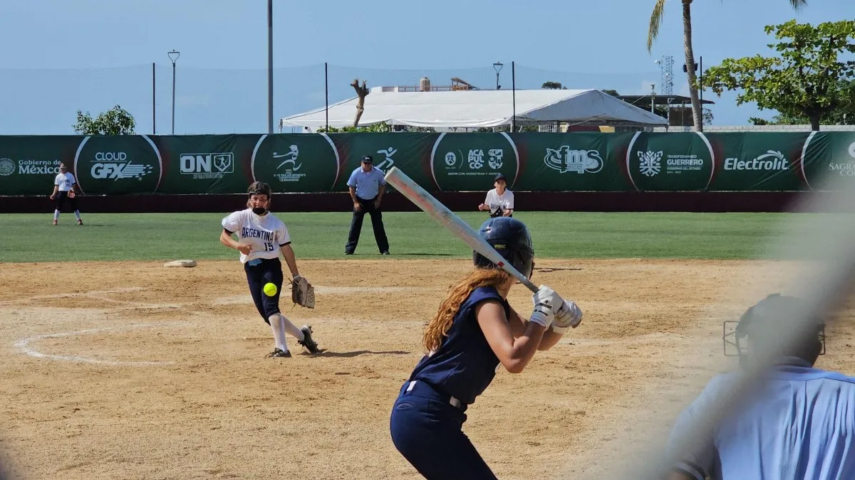 Arranca tercera jornada del Panamericano de Sóftbol Femenil Sub-15 en Acapulco