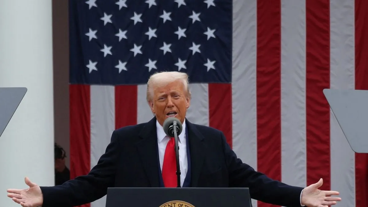 Anuncia Trump arancel del 10% para todo el mundo