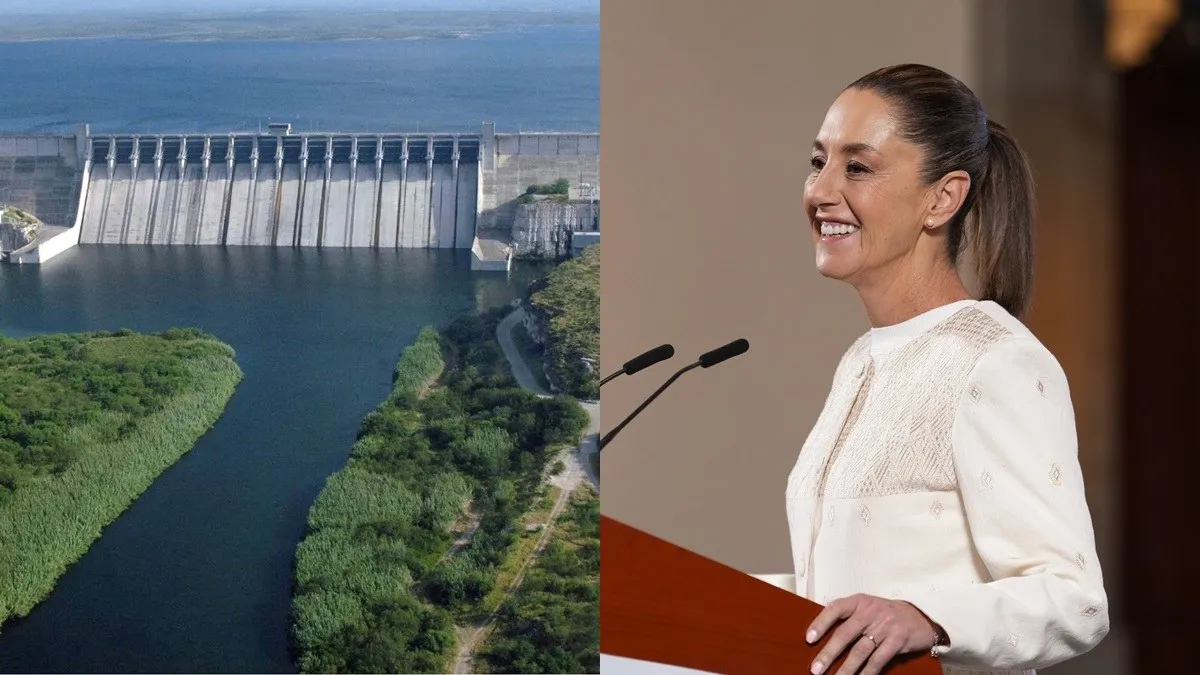 Sheinbaum responde a reclamos de Estados Unidos: "no se puede dar más agua de la que existe”