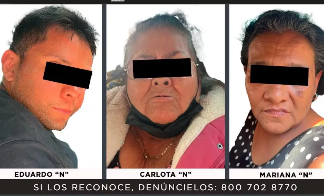 Doña Carlota y sus hijos son trasladados a penal por doble homicidio en Chalco