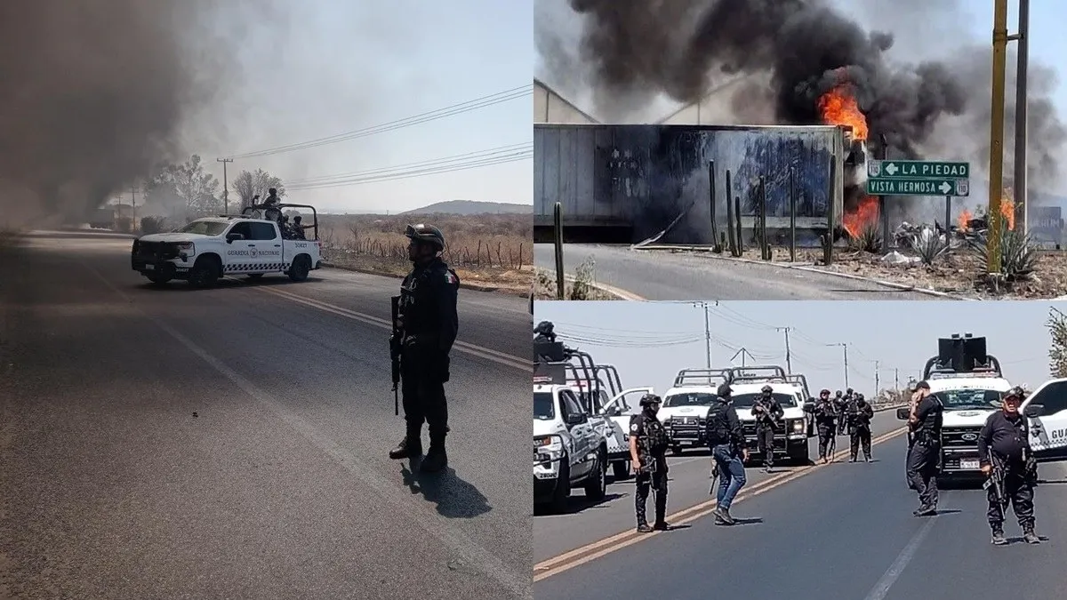Narcobloqueos en Michoacán, Jalisco y Guanajuato, no fue por detenciones, dice la Presidenta