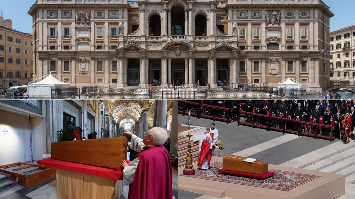 El Papa Francisco descansa por fin en la basílica de Santa María la Mayor