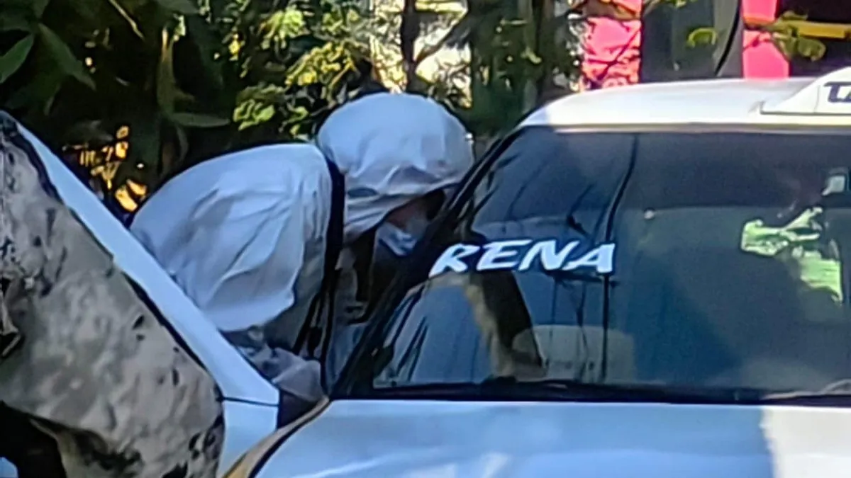 Ejecutan a dos hombres en un taxi colectivo en Renacimiento de Acapulco