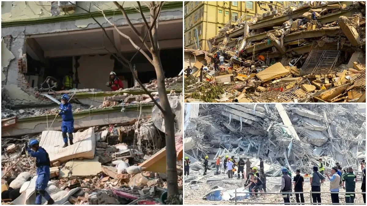Murieron 2 mil 900 personas en el terremoto de Myanmar, calcula la Junta que gobierna