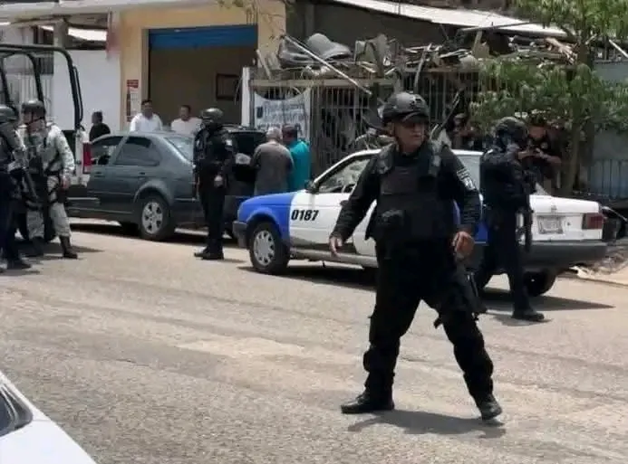 Taxista resulta herido en ataque armado en el centro de Acapulco