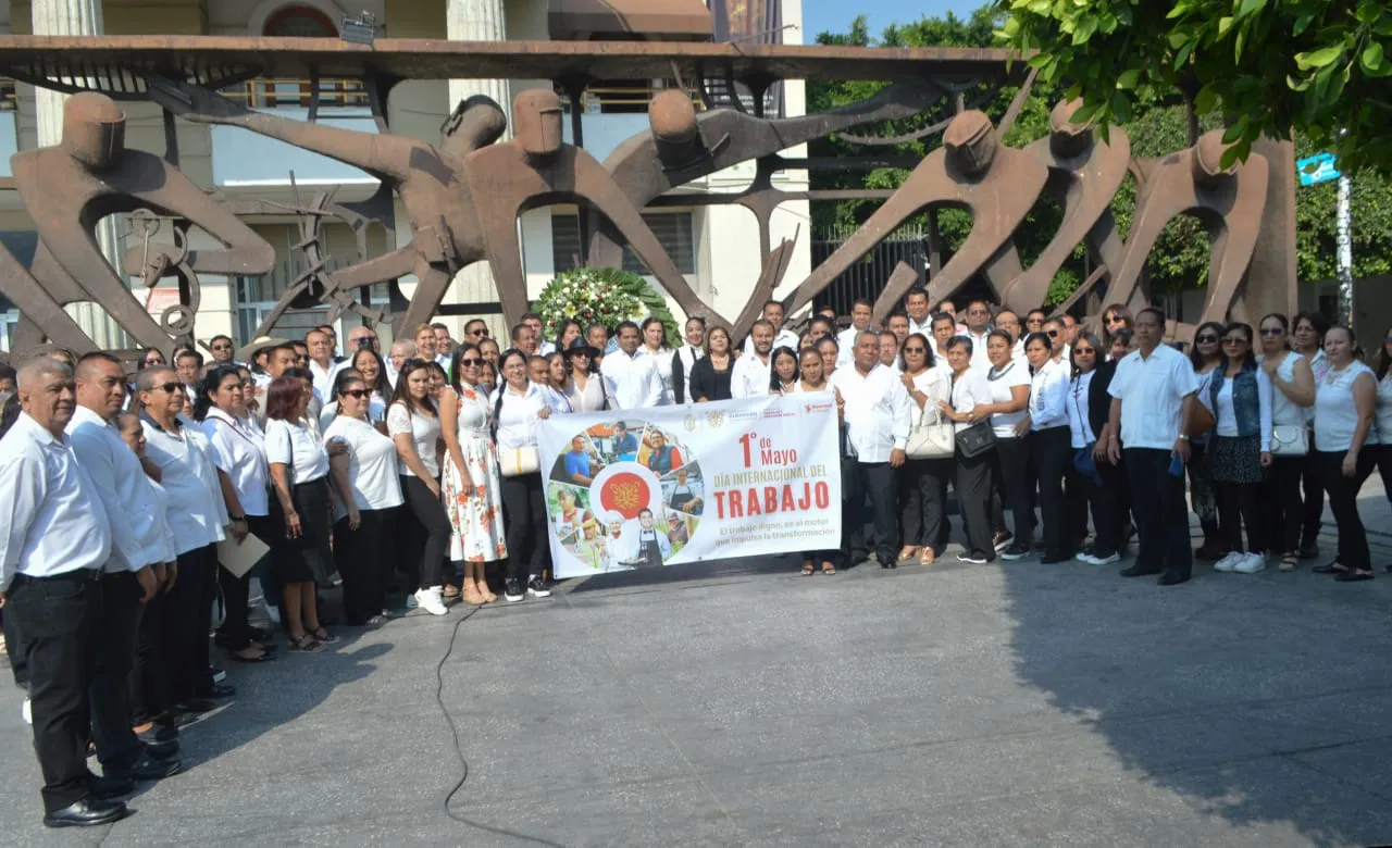Gobierno de Guerrero conmemora el Día Internacional del Trabajo en Chilpancingo