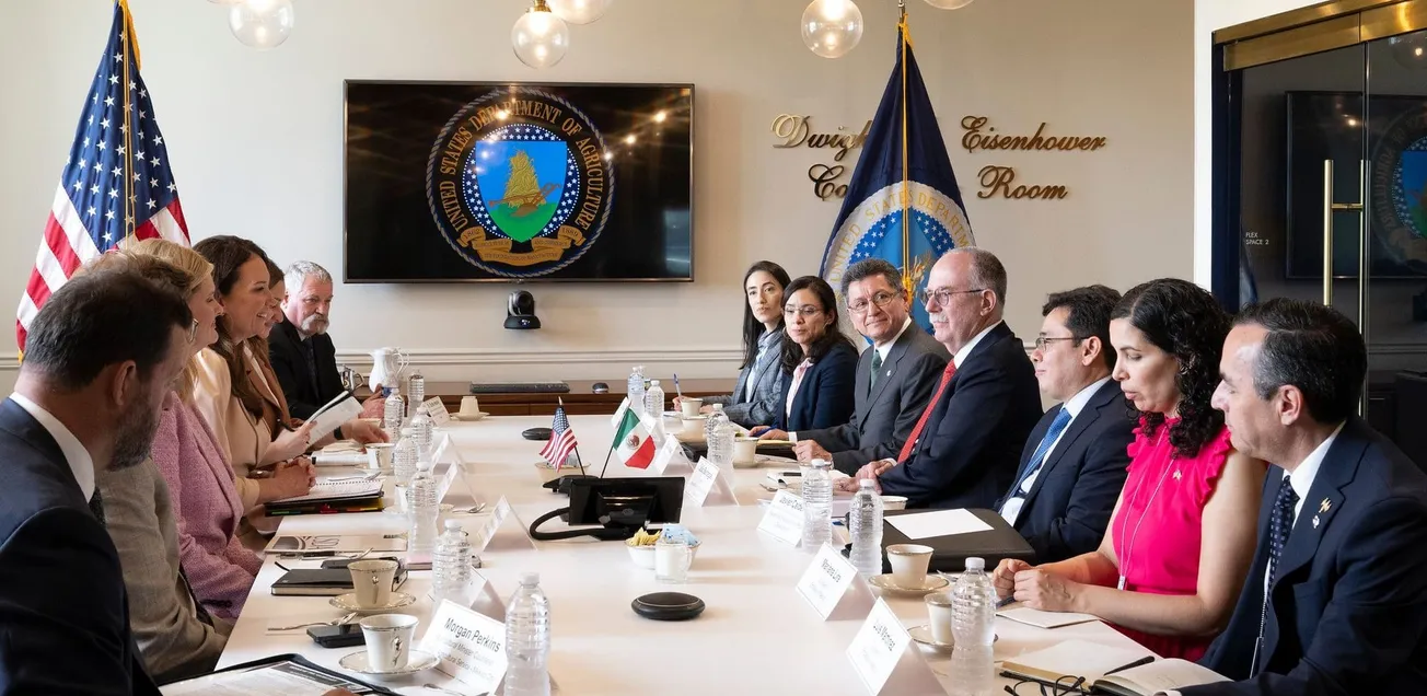 Reunión con el Departamento de Agricultura de EU.