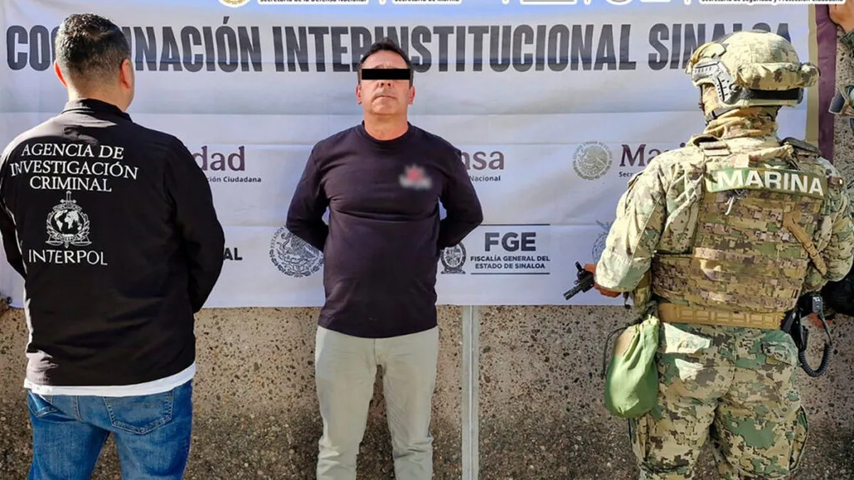 Fue arrestado en la colonia La Campiña, en Culiacán.