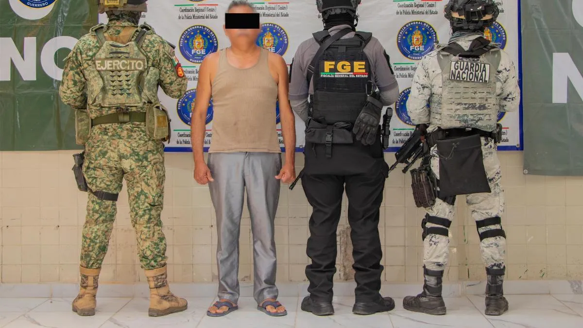 Detienen a presunto responsable de violación en Guerrero