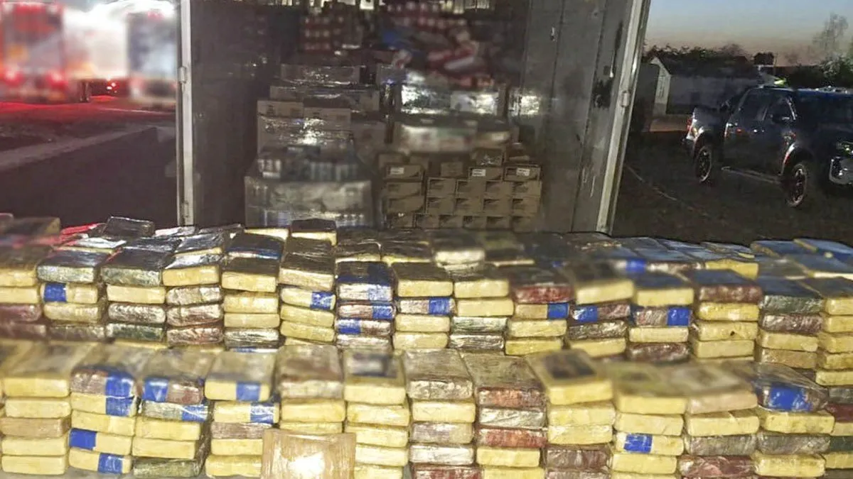 La droga tiene un valor en el mercado de 162 millones de pesos.