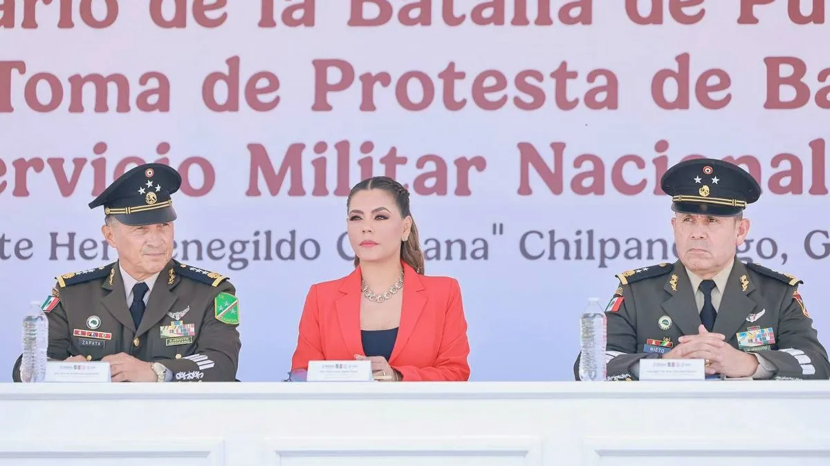 Evelyn Salgado participa en conmemoración del 5 de Mayo y reconoce a las Fuerzas Armadas