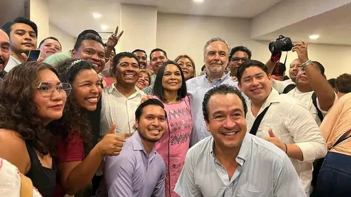 La senadora Beatriz Mojica Morga y el diputadado Alfonso Ramírez Cuellar.