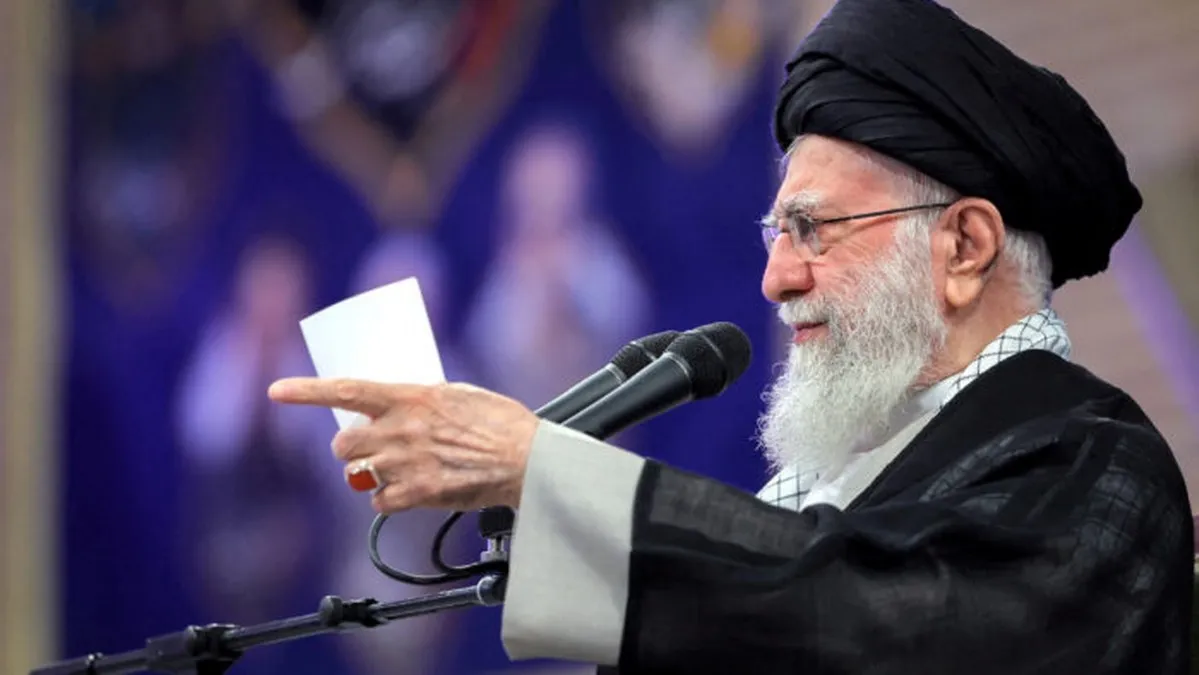 Ali Khamenei, líder supremo de Irán.