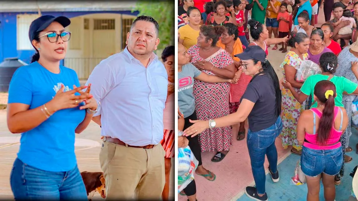 Diputada Guadalupe García respalda a familias afectadas por Erick en Guerrero