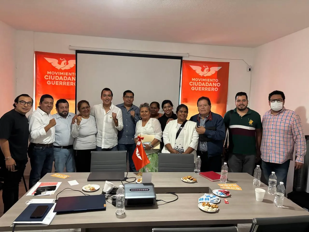 Movimiento Ciudadano acuerda abanderar causas ciudadanas en Chilpancingo