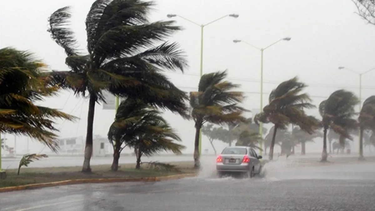 Lluvias fuertes, rezagos de la tormenta.