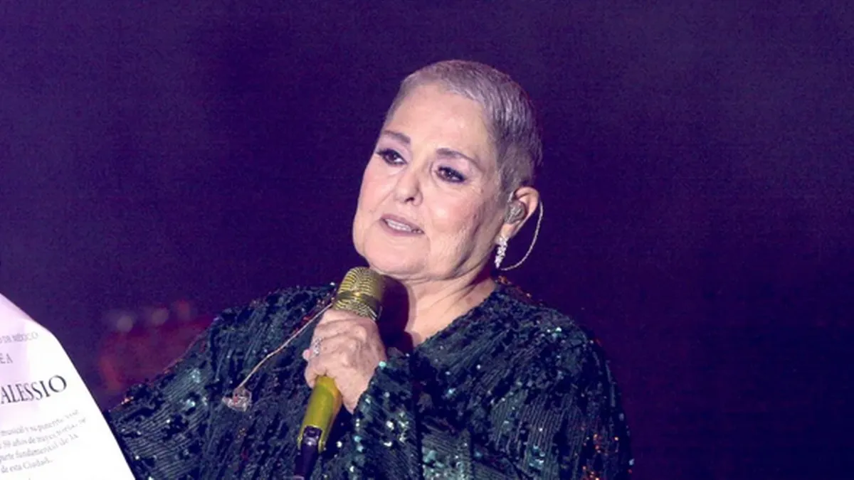 Lupita D’Alessio, concierto del Zócalo.