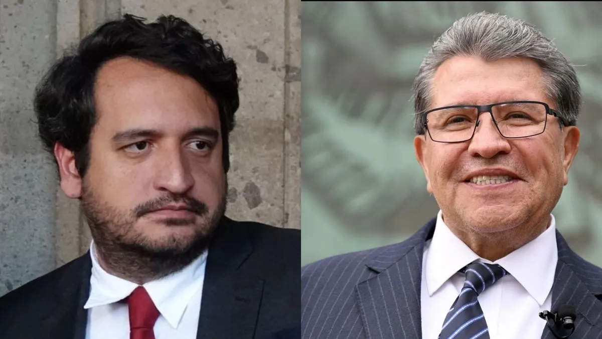 Andrés Manuel López Beltrán y Ricardo Monreal.