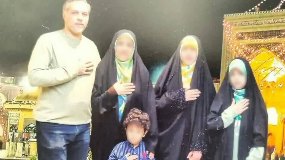 Israel mata a científico iraní, su esposa, dos hijas de 15 y 8, y su hijo de 5 años