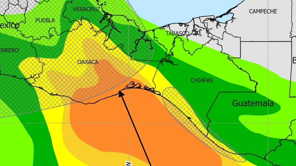 Sheinbaum alerta por tormenta tropical "Erick"; activa planes de emergencia