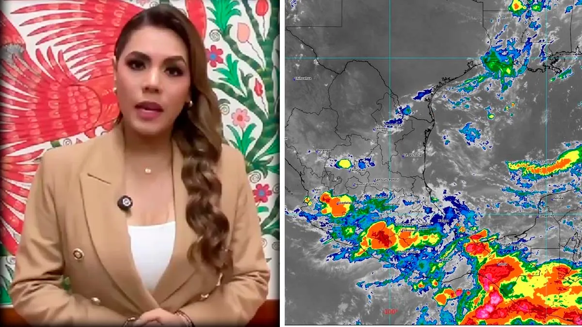 Gobernadora de Guerrero llama a prepararse ante posible formación de tormenta 'Erick'