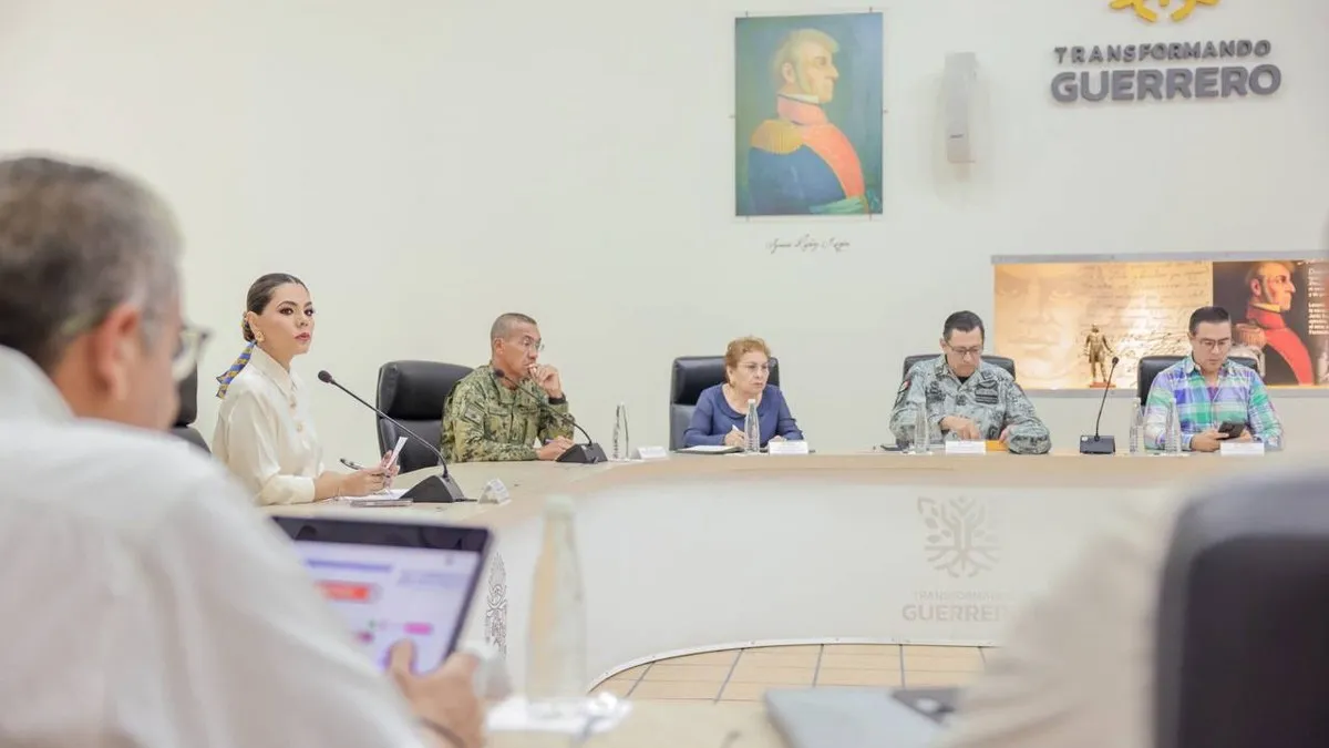 Evelyn Salgado refuerza estrategias de seguridad y anuncia visita de Sheinbaum