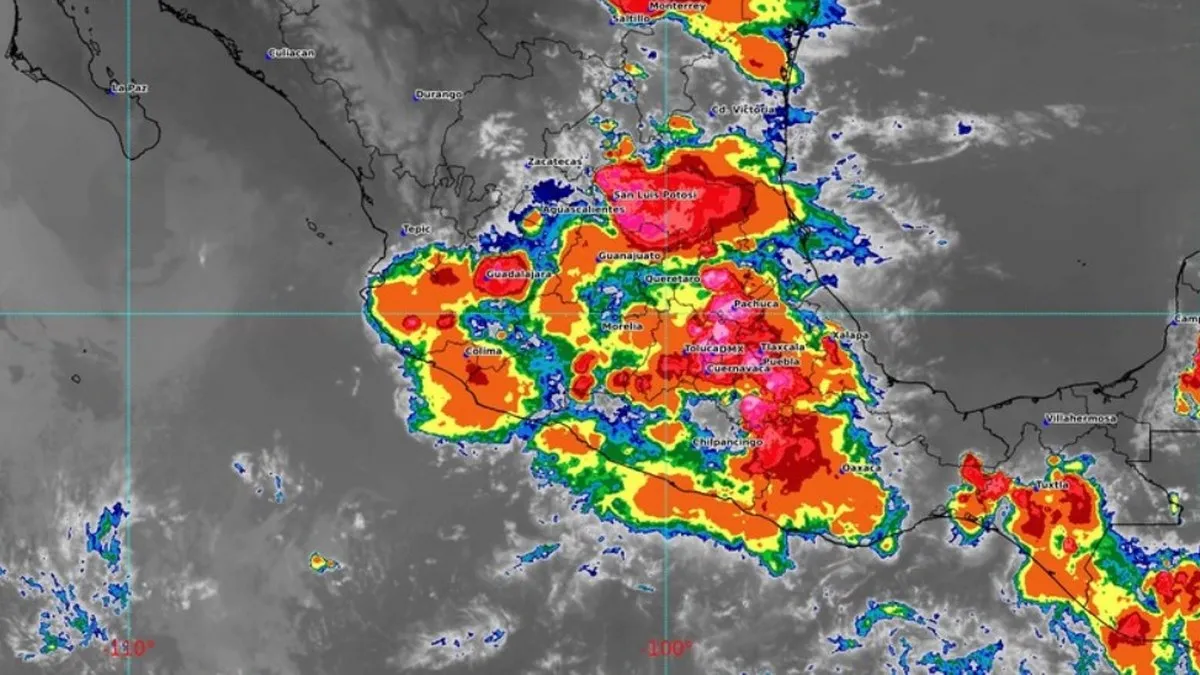 Pronostican lluvias intensas y vientos fuertes para Guerrero esta noche