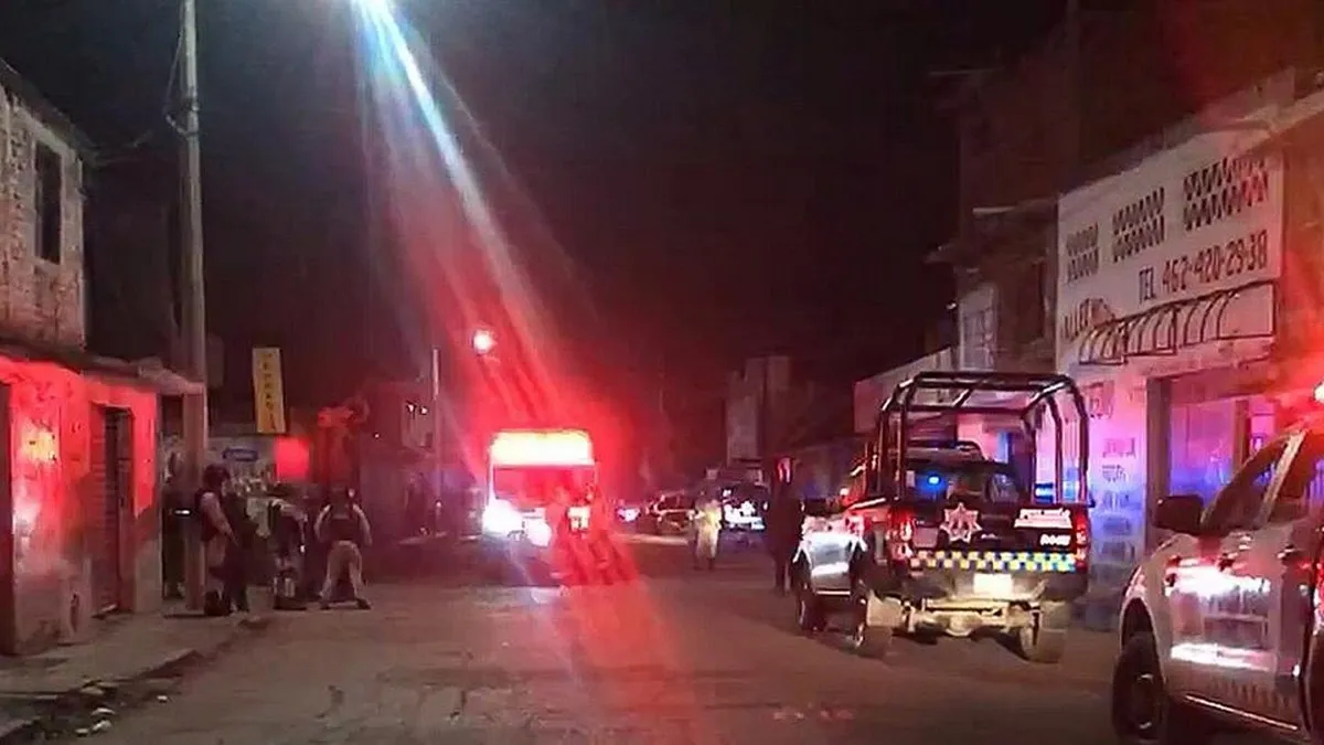 Masacre de sicarios deja 10 personas muertas en una fiesta patronal en Guanajuato