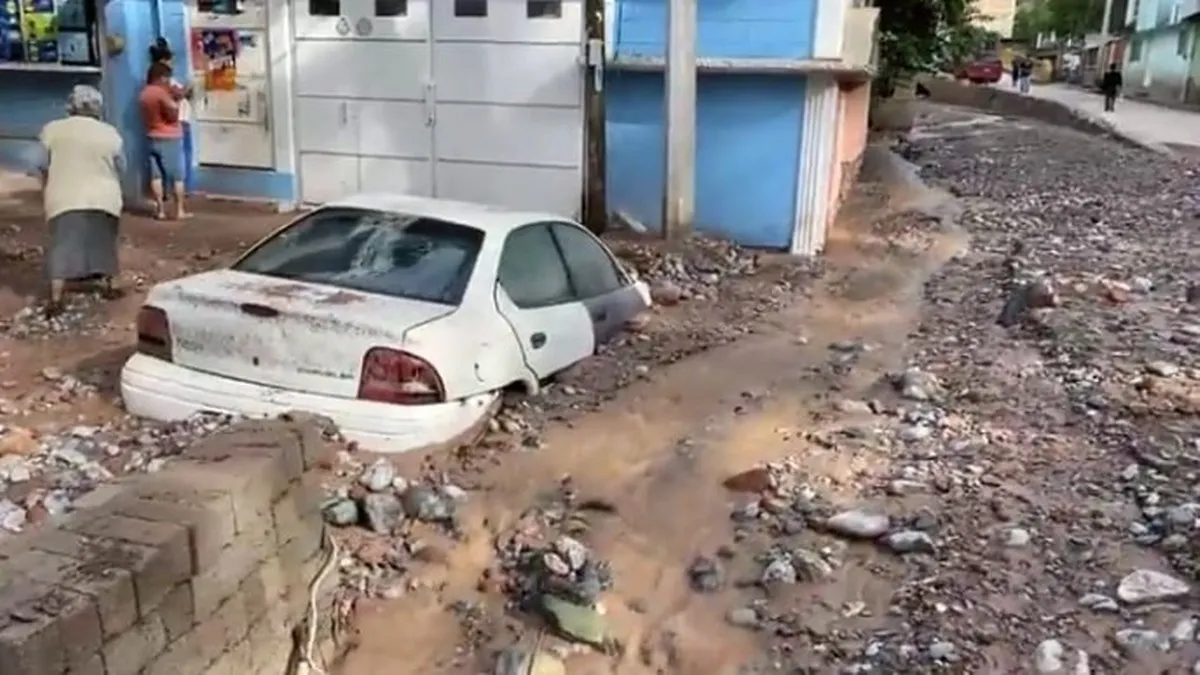 Colonia Zapata, la que más daños sufrió tras lluvias en Chilpancingo