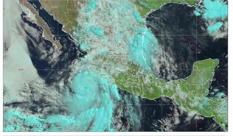 Flossie se intensifica a huracán categoría 2; tendrá efectos en la costa de Guerrero