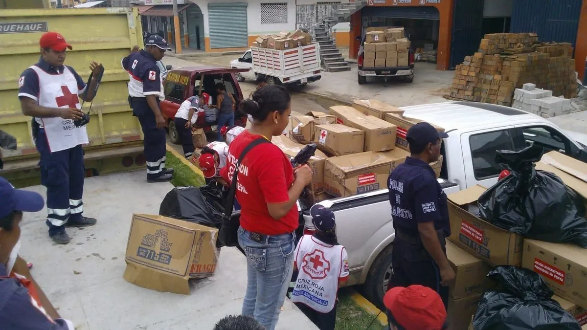 Cuajinicuilapa, azotado por 'Erick', se queda ahora sin Cruz Roja