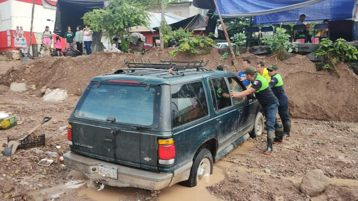 Lluvias provocan afectaciones en Tlapa y Chilpancingo