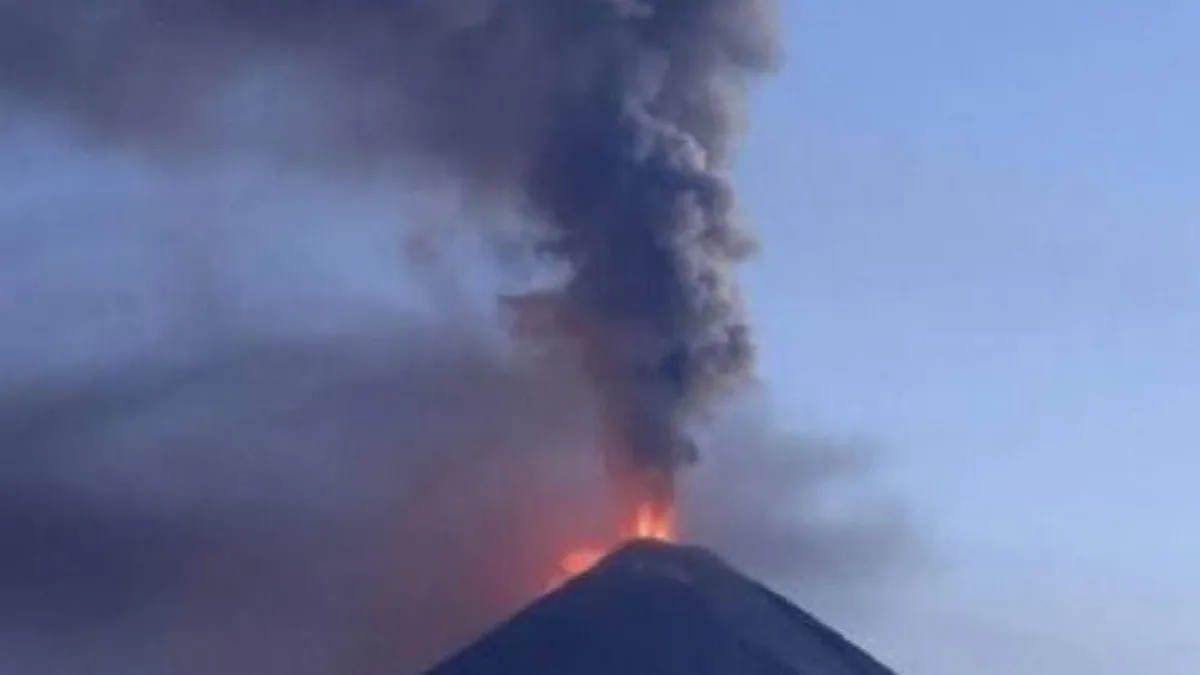 Volcán Klyuchevskaya Sopka entra en erupción después de terremoto en Rusia