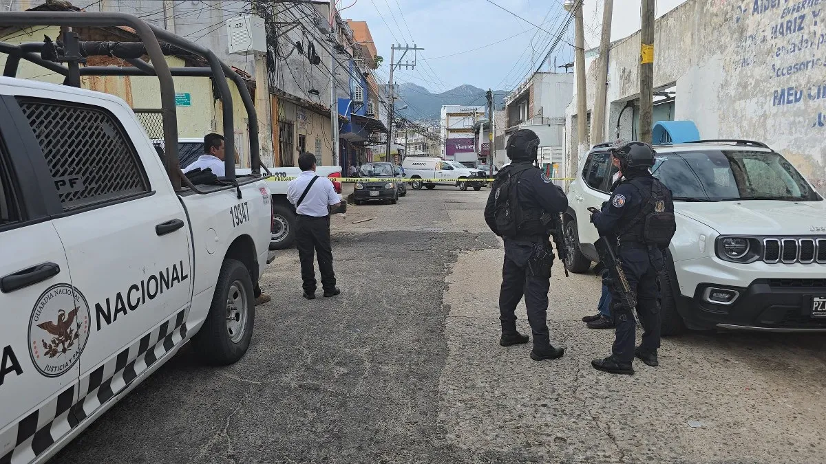 Asesinan a adulto mayor a balazos en el Centro de Acapulco