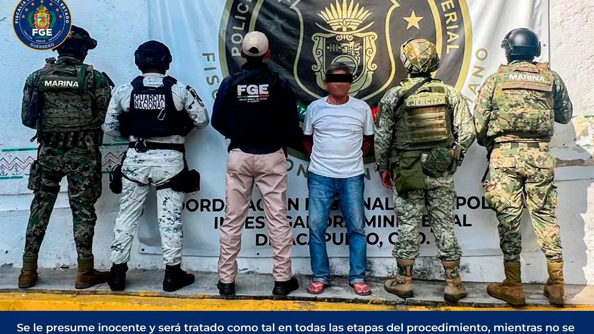 Detienen en Acapulco a presunto homicida tras ataque con arma blanca en Pueblo Madero