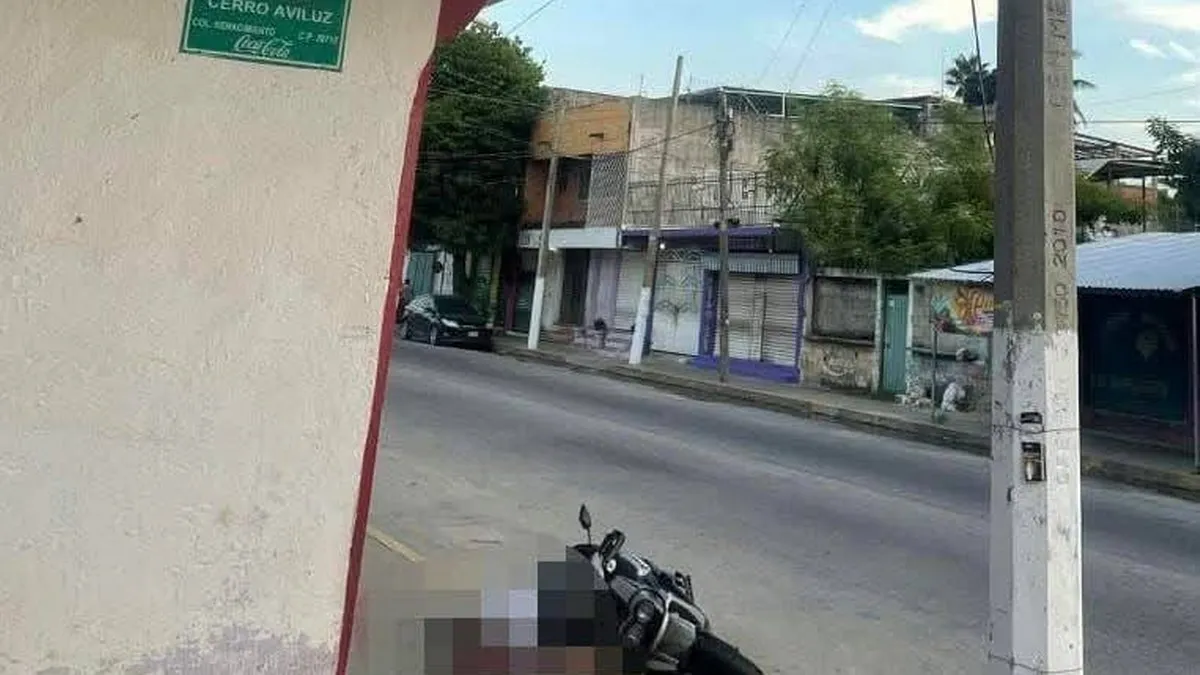 Ataque armado deja un motociclista muerto en la colonia Renacimiento de Acapulco