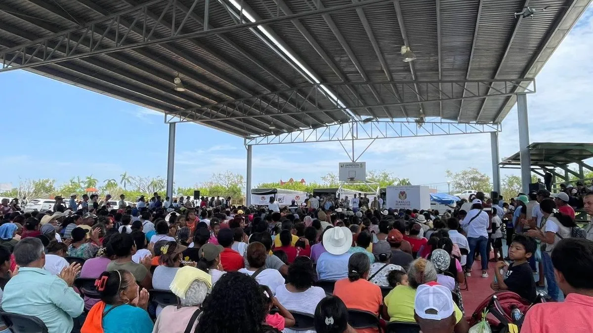Realizan Tianguis del Bienestar en Cuajinicuilapa; omiten a San Nicolás