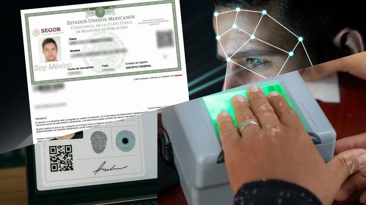 ¿Qué es la CURP biométrica?  ¿Qué datos incluirá? ¿Cuándo entrará en vigor?, aquí te lo decimos