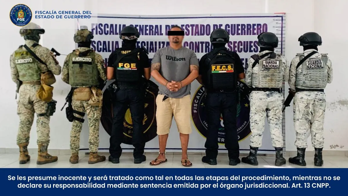 Detienen en Zihuatanejo a hombre buscado por secuestro agravado en Oaxaca