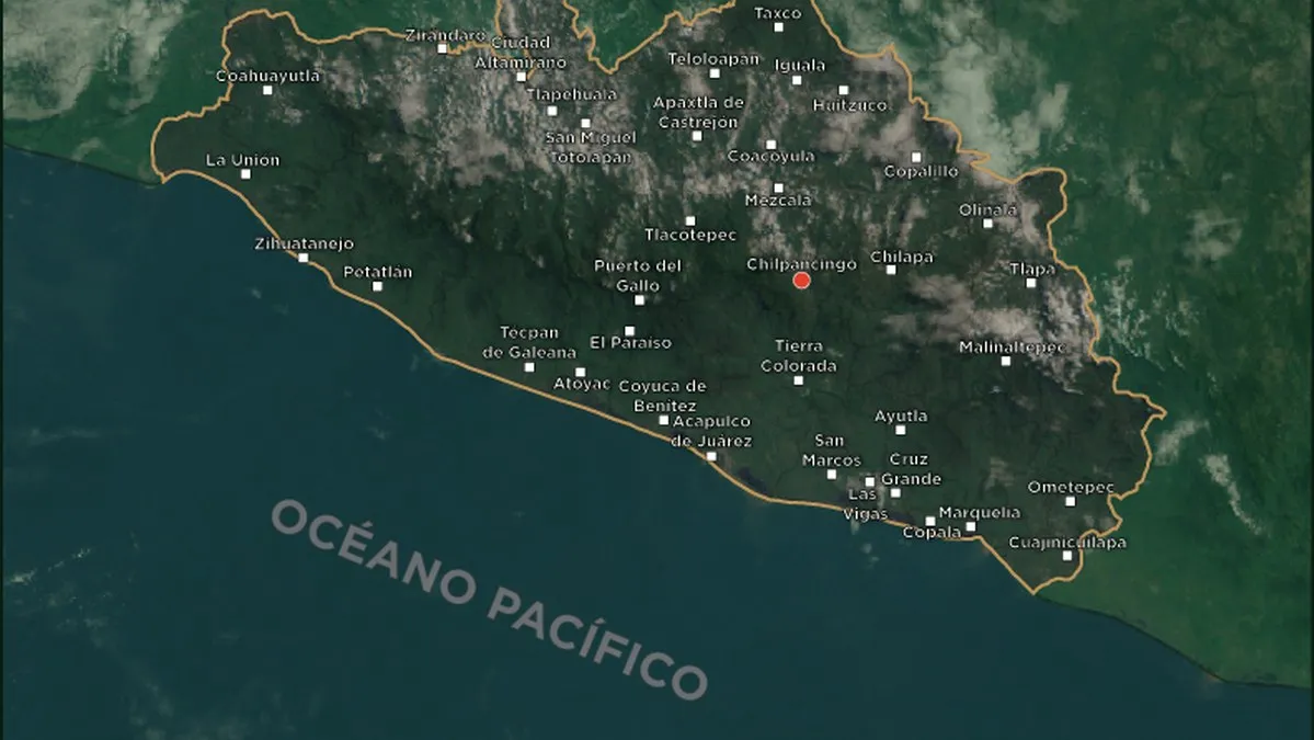 Prevén lluvias fuertes y rachas de viento en Guerrero por Onda Tropical Número 12