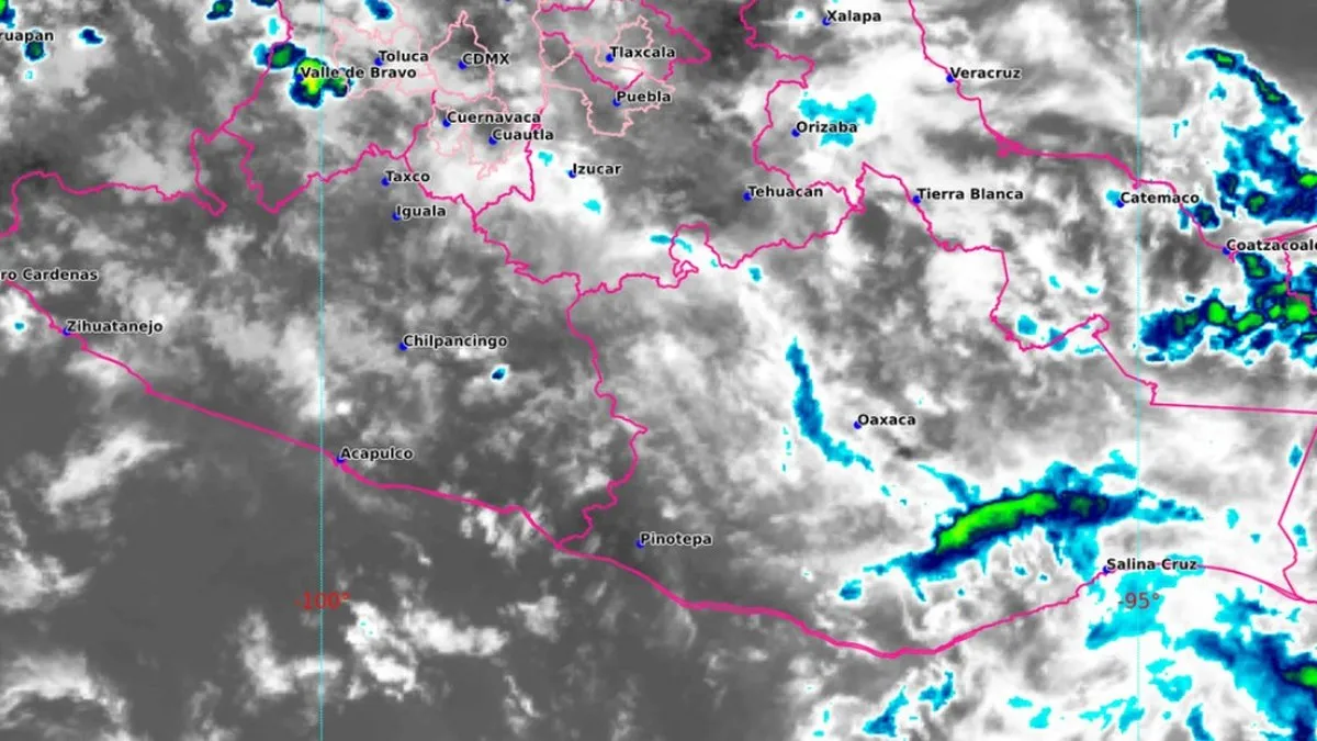 Advierten por lluvias y tormentas eléctricas este martes en Guerrero