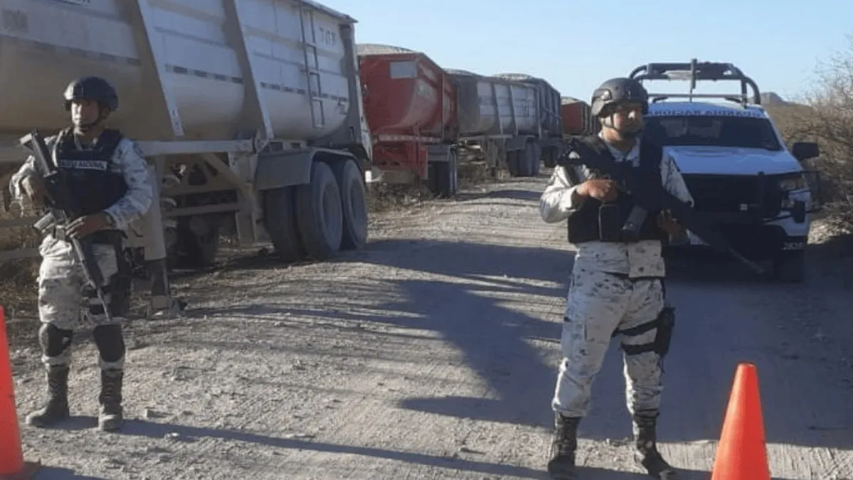 Grupo armado roba 33  toneladas de concentrado de oro y plata en la carretera Durango-Puerto Manzanillo